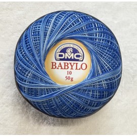 Cotton Babylo Tit. 10 (8) col. Blue gradient - 93